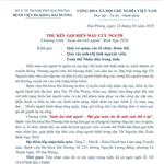 THƯ KÊU GỌI HIẾN MÁU CỨU NGƯỜI NĂM 2026